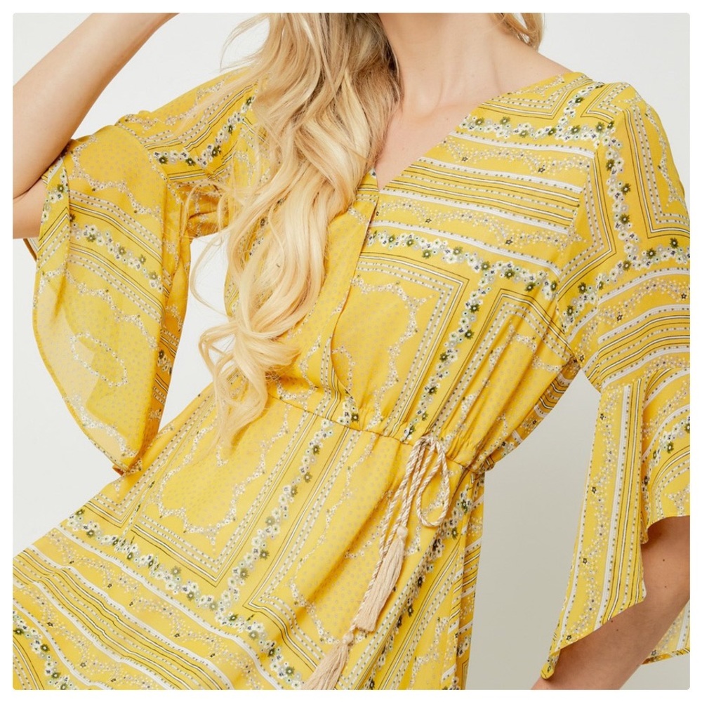 The Country Bohemian Vintage Style Dress - Picture 3 of 8